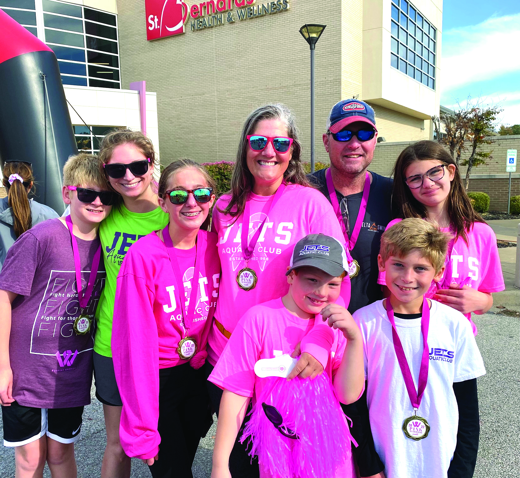 St. Bernards Hosts Third Annual Pink Warrior Walk / Run
